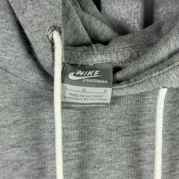[SOLD] Vintage Nike Grey Classic Big Logo Hoodie - Picture 3 of 6